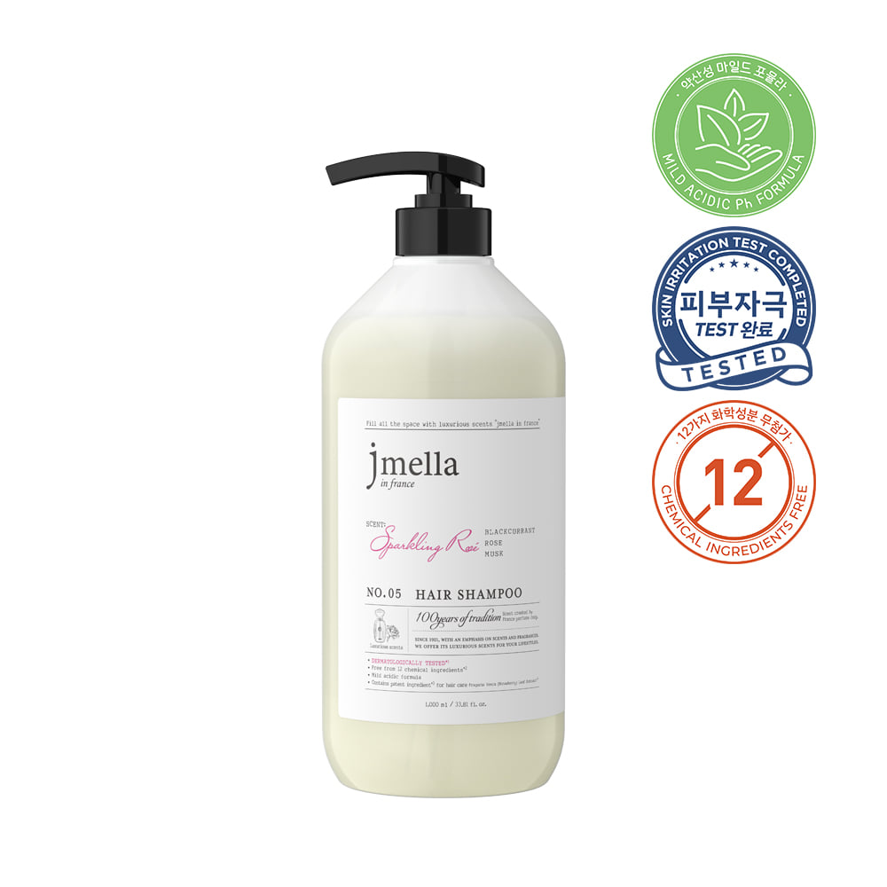 JMELLA IN FRANCE SPARKLING ROSE HAIR SHAMPOO - 1000ML - Banana is white