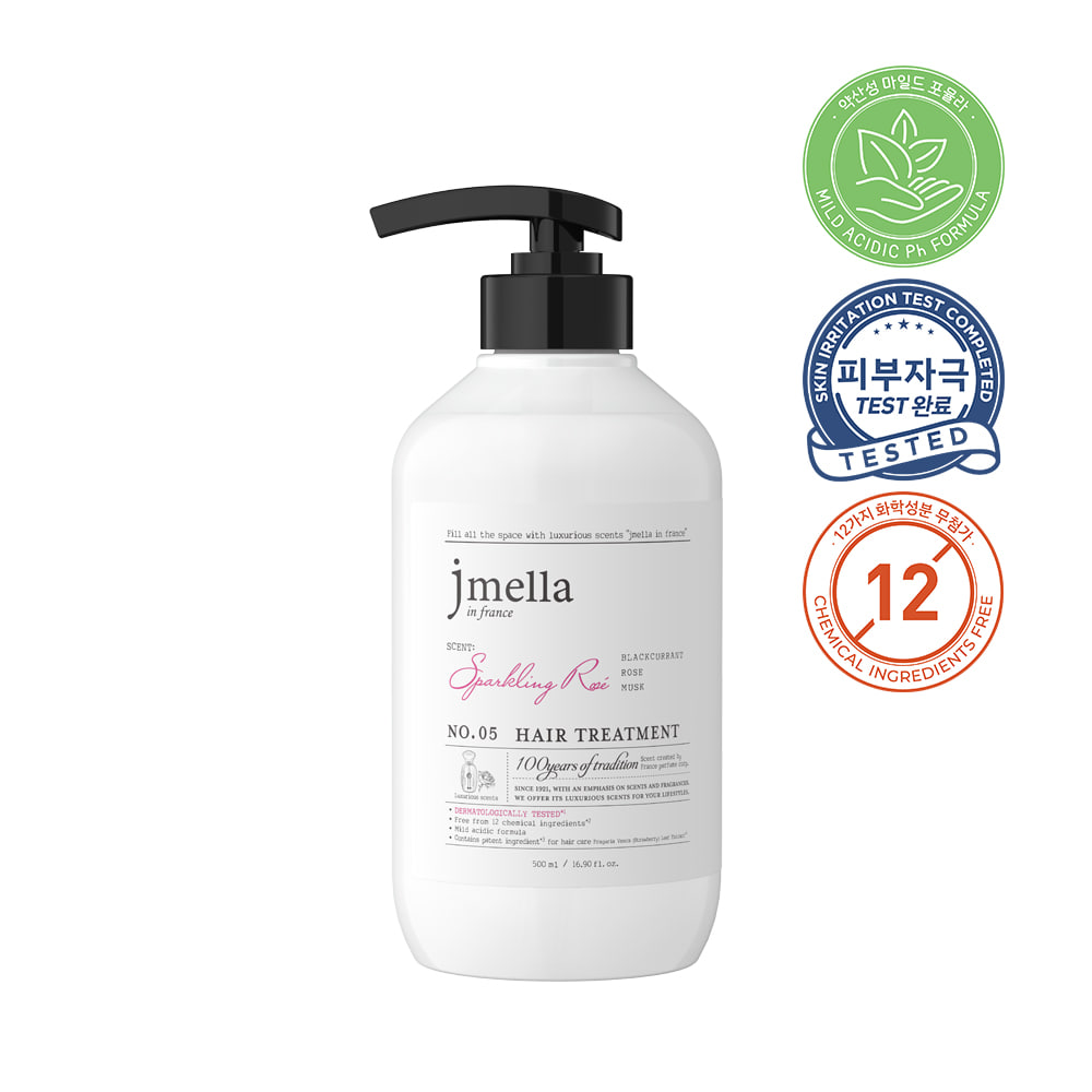 JMELLA IN FRANCE SPARKLING ROSE HAIR TREATMENT - 500ML - Banana is white