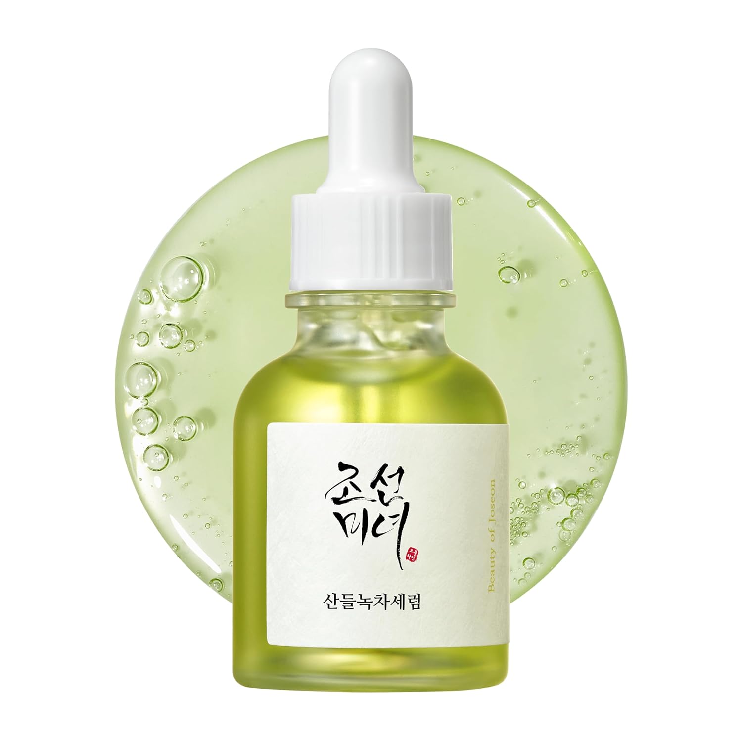 Calming Serum : Green tea+Panthenol 30ml - Banana is white