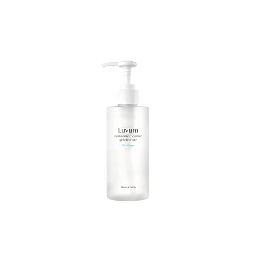 Bamboo Hyaluronic Moisture Gel Cleanser - Banana is white