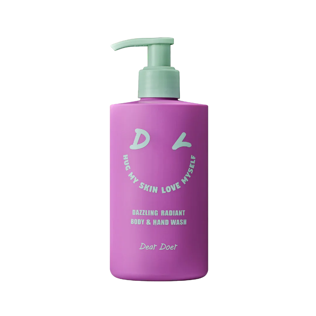 DAZZLING RADIANT BODY&HAND WASH 300ml - Banana is white