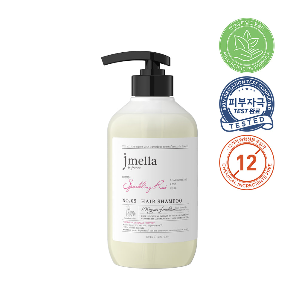 JMELLA IN FRANCE SPARKLING ROSE HAIR SHAMPOO - 500ML - Banana is white