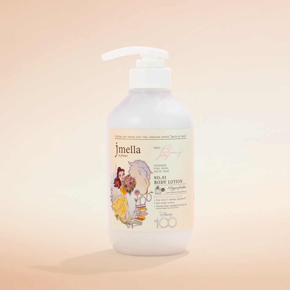 JMELLA IN FRANCE BLOOMING PEONY BODY LOTION - 500ML - Banana is white