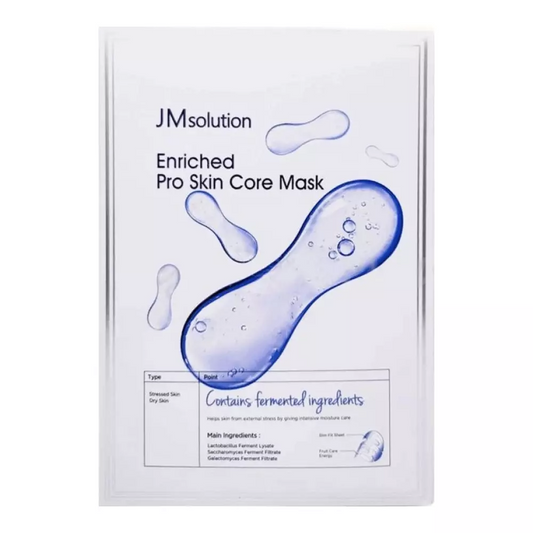 JMSOLUTION ENRICHED PRO SKIN CORE MASK 10pcs - Banana is white