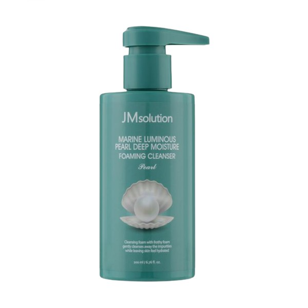 JMSOLUTION MARINE LUMINOUS PEARL DEEP MOISTURE FOAMING CLEANSER Pearl - Banana is white