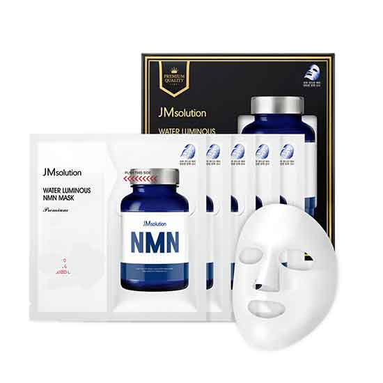 JMSOLUTION WATER NMN MASK PREMIUM 10pcs - Banana is white