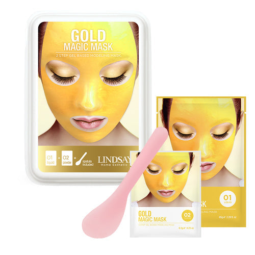 Lindsay Home Aesthetics Luxury Gold Magic Mask 65g+6.5g - Banana is white