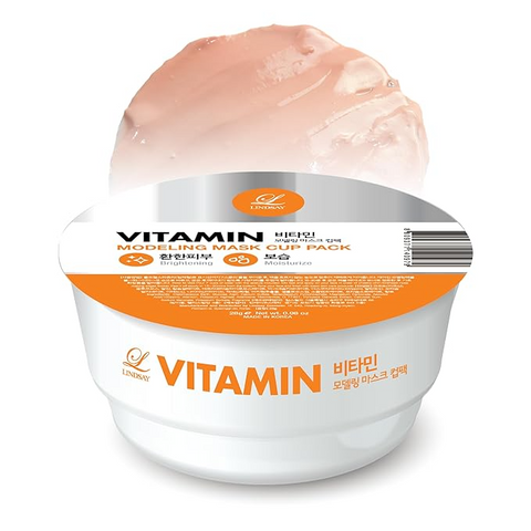 Lindsay Vitamin Modeling Mask Cup Pack 28g