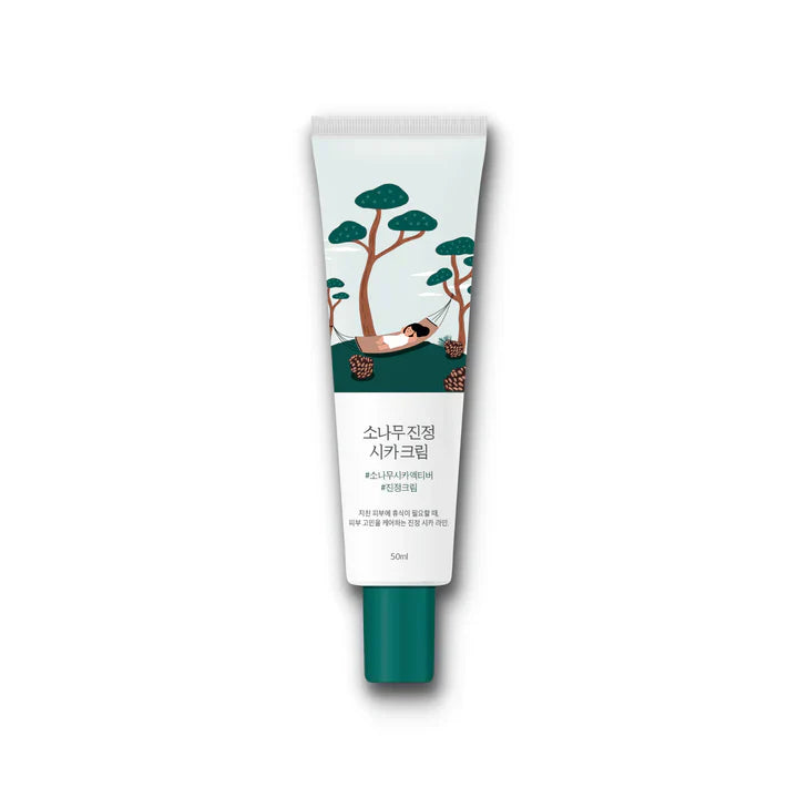 PINE CALMING CICA CREAM 50ml - Banana is white