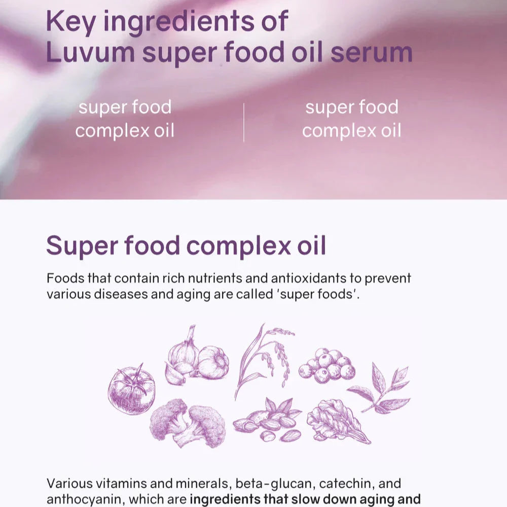 Slow Aging Super Food Oil Serum - Banana is white