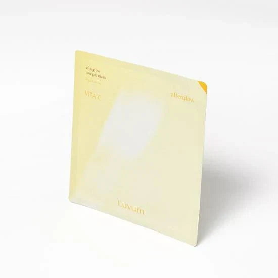 Afterglow Yuja Gel Mask Sheet 5P - Banana is white