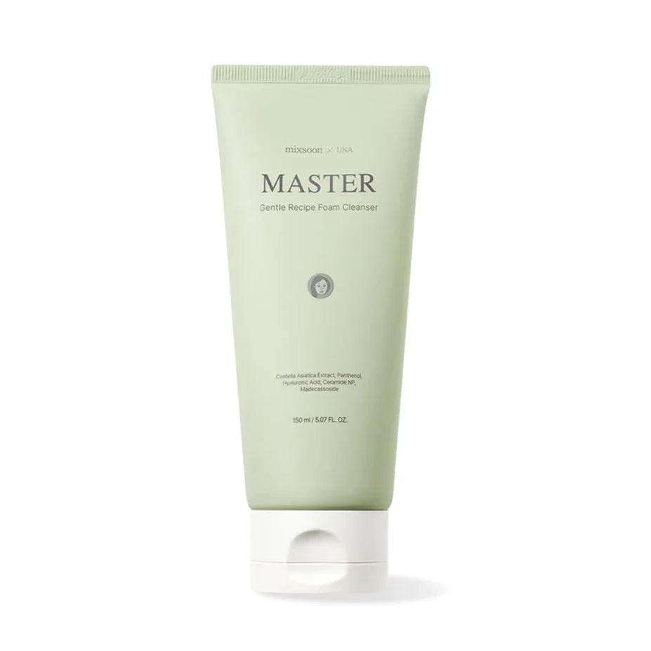 Master Gentle Recipe Foam Cleanser - Banana is white